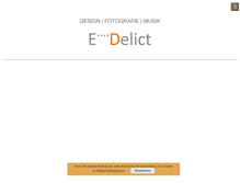 Tablet Screenshot of e-delict.com